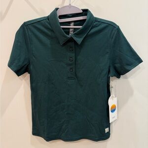 Vuori Dark Green Polo Shirt